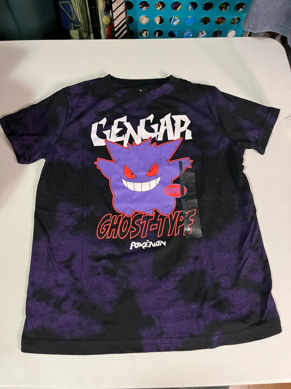 Pokémon Gengar Kids' Graphic Tee - Purple/Black medium